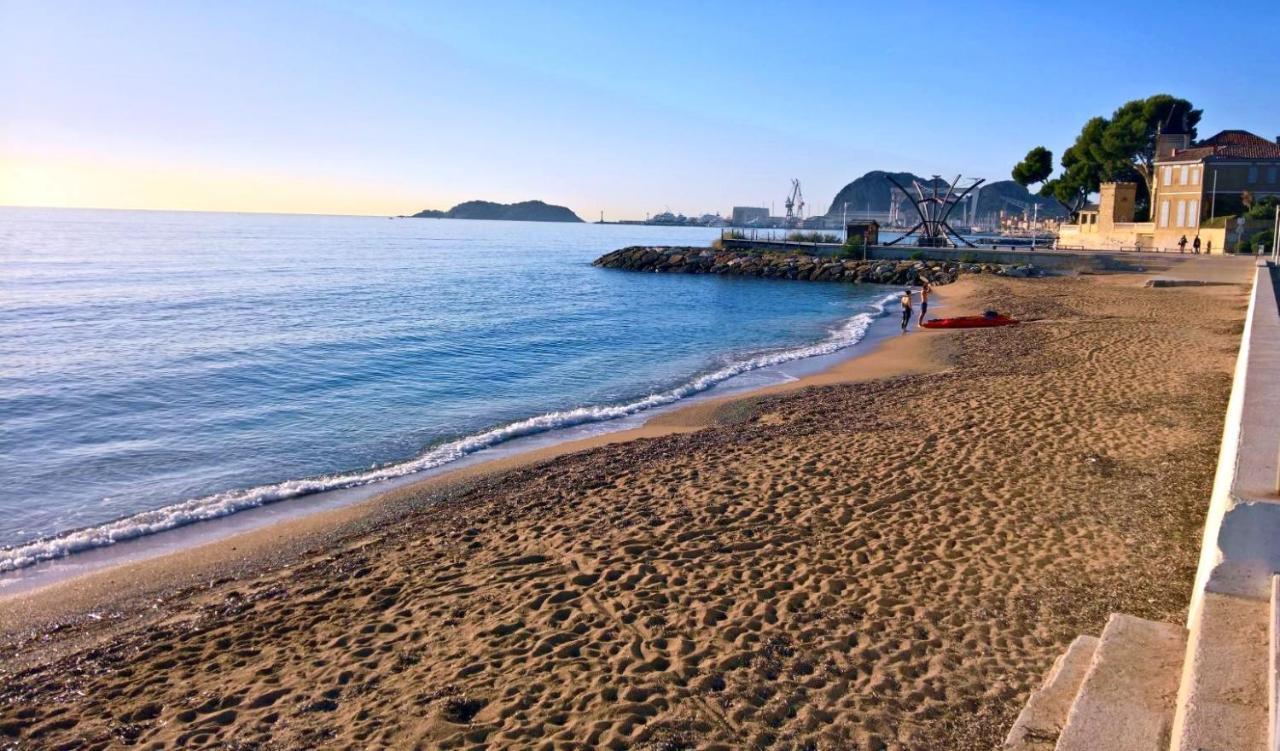 Logement Climatise Avec Jardin Et Parking Pour 2 Personnes En Bord De Plage La Ciotat Luaran gambar