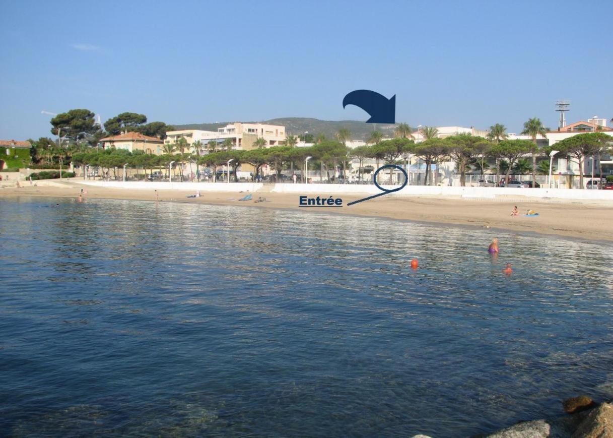 Logement Climatise Avec Jardin Et Parking Pour 2 Personnes En Bord De Plage La Ciotat Luaran gambar
